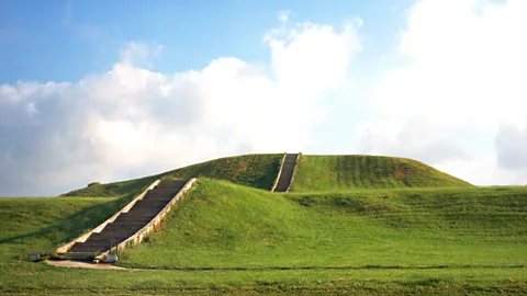 Michael S Lewis/Getty Images Seventy of Cahokia’s original mounds are protected within the Unesco World Heritage Site (Credit: Michael S Lewis/Getty Images)