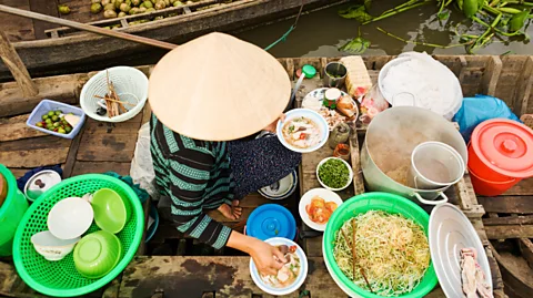 Hadynyah/Getty Images The soup has evolved to use different ingredients and condiments depending on where it is made (Credit: Hadynyah/Getty Images)