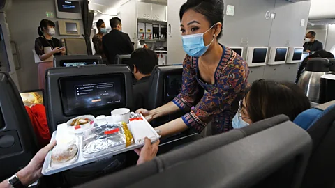 Alamy Singapore Airlines says its ground-based experiences are aimed at engaging with customers during the pandemic (Credit: Alamy)