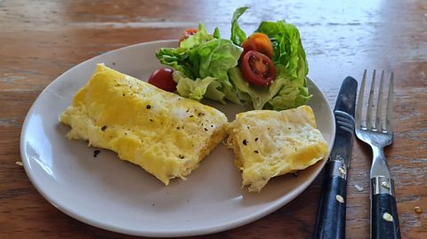 Make your own boil-in-the-bag omelette