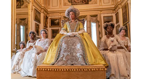 Alamy In the TV drama series Bridgerton, Queen Charlotte is played by Golda Rosheuvel (Credit: Alamy)