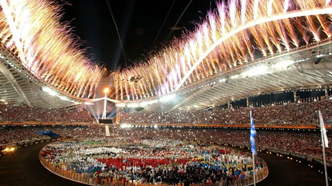 Alamy The Olympics come with pageantry, colour and, in most cases, spiralling costs for the host linked to a surfeit of optimism (Credit: Alamy)