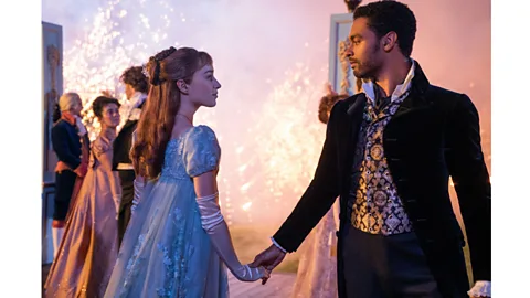 Alamy The British aristocracy is multi-racial in the reimagined historical universe presented by TV series Bridgerton (Credit: Alamy)