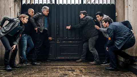 Canal Plus / BBC Three Engrenages' exploration of organised crime and corruption presents a far darker vision of Paris than the one in glossy shows like Emily in Paris (Credit: Canal Plus / BBC Three)