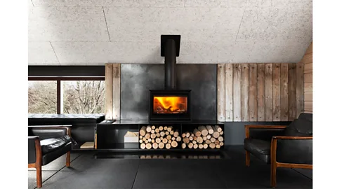 Richard Parr The interior of Parr's space in the rural Cotswolds has a cosy, rustic feel (Credit: Richard Parr)