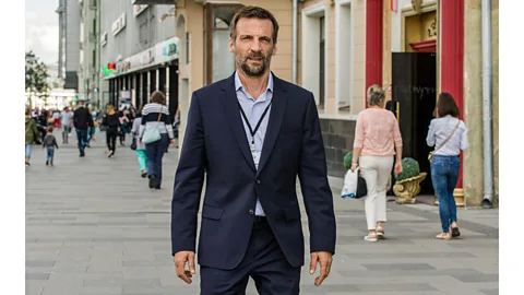 Federation Ent /Alamy In spy drama The Bureau, Mathieu Kassovitz stars as a French agent who betrays his country for love (Credit: Federation Ent /Alamy)