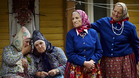 Jean-Luc LUYSSEN/Getty Images Often referred to as Europe's last matriarchy, Kihnu is a community powered by women (Credit: Jean-Luc LUYSSEN/Getty Images)