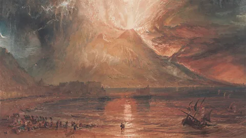 JMW Turner/Getty Images Eruptions in the distant past - before written languages and printing - may have had far-reaching effects that endure through myths and fables (Credit: JMW Turner/Getty Images)