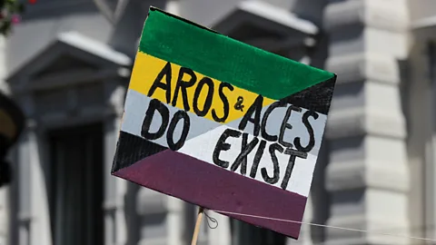 Alamy Although things are changing, asexuals and aromantics have historically faced challenges with visibility and recognition (Credit: Alamy)