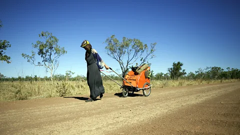Angela Maxwell Angela Maxwell suffered from sunburn blisters and heatstroke in the Australian desert and dengue fever in Vietnam (Credit: Angela Maxwell)