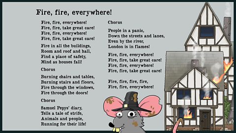 Fire, fire, everywhere! - lyrics