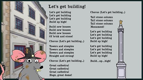 Let's get building - lyrics