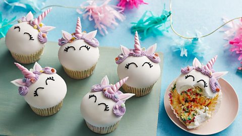 Unicorn cupcakes