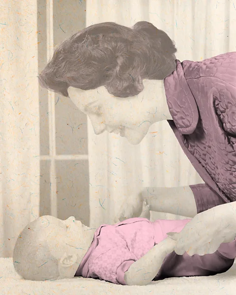 Javier Hirschfeld/Getty Images There is some evidence to suggest mothers speak more to their daughters than their sons, which improves language development (Credit: Javier Hirschfeld/Getty Images)