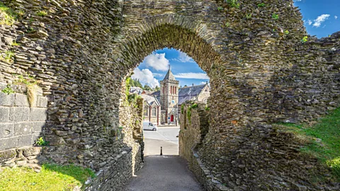 Richard Collett The ruins of Launceston Castle still dominate the ancient Cornish market town (Credit: Richard Collett)