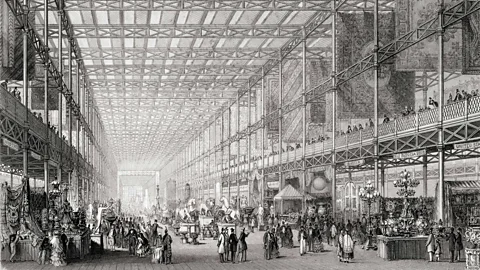 Getty Images In 1851, London hosted the "Great Exhibition Of The Works Of Industry Of All Nations" (Credit: Getty Images)