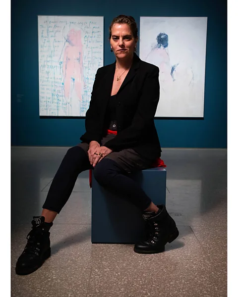 Courtesy of Galleria Lorcan O’Neill Roma /Tracey Emin / David Parry An exhibition at the RA combines the works of Tracey Emin (pictured) and Edvard Munch (Credit: Courtesy of Galleria Lorcan O’Neill Roma /Tracey Emin / David Parry)