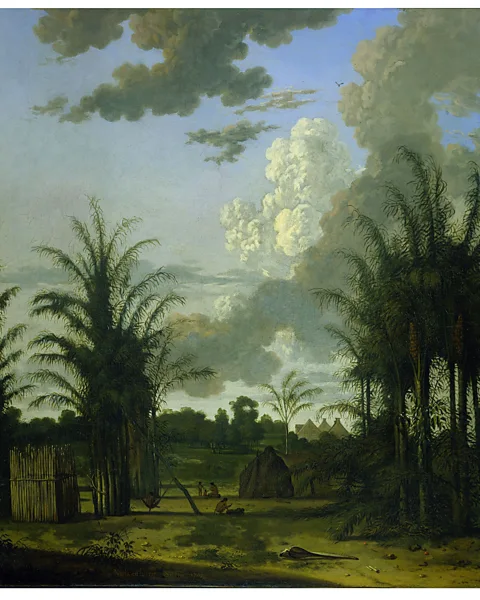Rijksmuseum A Dirk Valkenburg painting of a plantation, 1707 – the museum hopes that this exhibition will change narratives about the Netherlands' colonial past (Credit: Rijksmuseum)