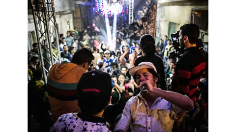 Getty Images This underground music genre is popular on the streets of Cairo (Credit: Getty Images)