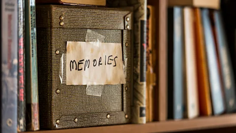 Jan Hakan Dahlstrom Box with "memories" tag (Credit: Jan Hakan Dahlstrom)