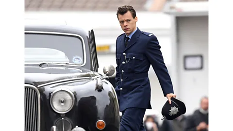 Getty Images Pop star Harry Styles is starring in new film My Policeman as a closeted gay officer in the 1950s (Credit: Getty Images)