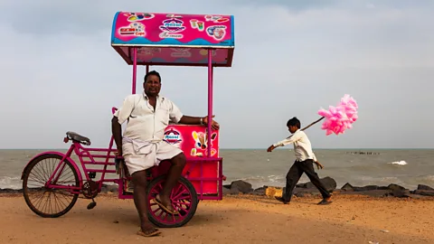 Getty Images An imbalance in the accretion and erosion of sand on beaches in India has left many parts of the coast vulnerable (Credit: Getty Images)