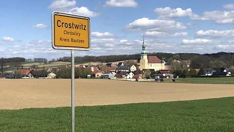 Thomas Sparrow In Crostwitz (or Chrósćicy), roughly 90% of residents are Sorbian (Credit: Thomas Sparrow)