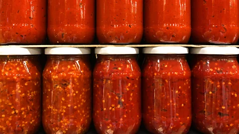 Getty Images Is it better to buy sauces ready-made, or buy the ingredients to process it at home? (Credit: Getty Images)