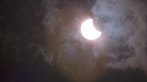 partial solar eclipse