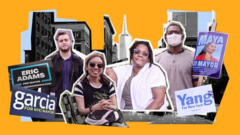 New York mayoral election: Yang out as ex-police officer leads primary