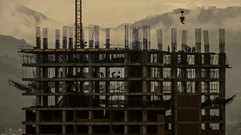 Getty Images Worldwide, construction contributes 10% of the world's greenhouse gases from human activity (Credit: Getty Images)