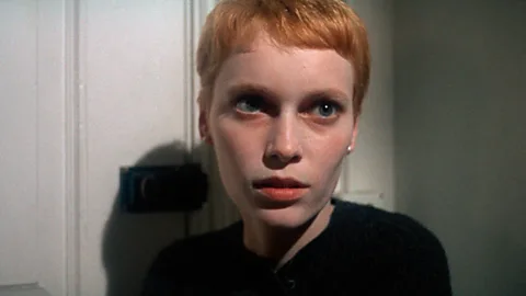 Alamy Mia Farrow played the lead role as a mother-to-be in the 1968 horror film Rosemary's Baby (Credit: Alamy)