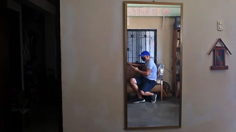 Getty Images Spot the technology in this picture: is it just the phone, or more than that? (Credit: Getty Images)