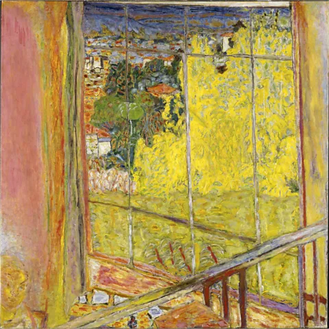 Getty Images In Pierre Bonnard's The Studio with Mimosa, the window marks the threshold between the living and the spirits of the past (Credit: Getty Images)