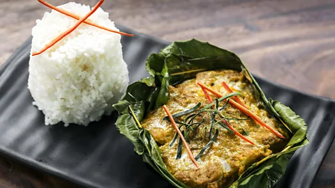 jackmalipan/Getty Images Prahok stars in Cambodia's national dish, a fragrant fish curry called amok (Credit: jackmalipan/Getty Images)