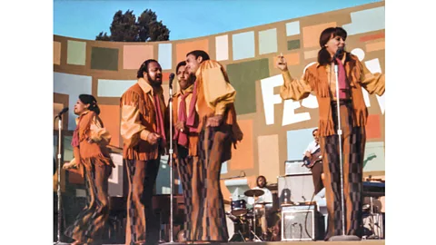 Courtesy of Searchlight Pictures The 5th Dimension, who had a hit with the late '60s anthem Age of Aquarius, are among the artists featured in the film (Credit: Courtesy of Searchlight Pictures)