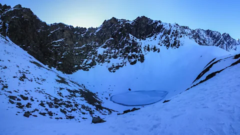 Uttam Panwar/Getty Images Skeleton Lake in the Indian Himalayas