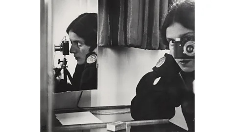 Ilse Bing Estate Ilse Bing, shown here in a 1931 self-portrait, was known as the 'Queen of the Leica' (Credit: Ilse Bing Estate)