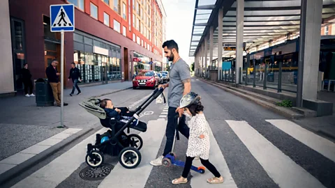 Getty Gender stereotypes and workplaces pressures can all deter men from taking time off – but there are multiple benefits when they do (Credit: Getty Images)