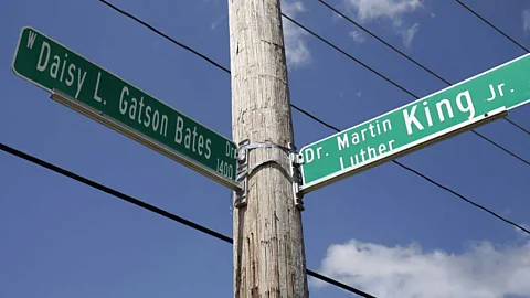 Getty Images Nearly 900 streets in the US are named after Martin Luther King (Credit: Getty Images)