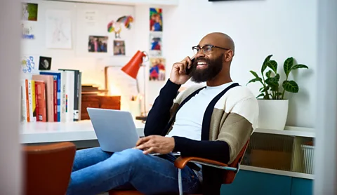 Getty Images In some cases, introverted workers were better able to address client needs in a remote-work scenario (Credit: Getty Images)