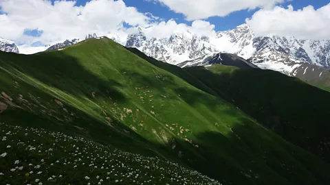 Transcaucasian Trail Association The Transcaucasian Trail leads hikers across the southern slopes of the Caucasus Mountains (Credit: Transcaucasian Trail Association)