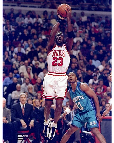 Getty Images The original Air Jordan sneakers were created exclusively for star basketball player Michael Jordan (Credit: Getty Images)