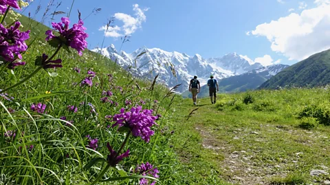Transcaucasian Trail Association The Mestia-to-Ushguli section of the Transcaucasian Trail is most popular in July and August (Credit: Transcaucasian Trail Association)