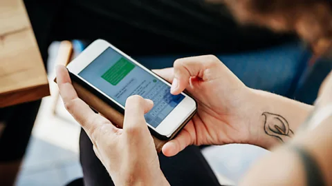 Getty Images Workers who already experience an onslaught of work-platform DMs feel even more snowed in when personal messages from colleagues arrive, too (Credit: Getty Images)