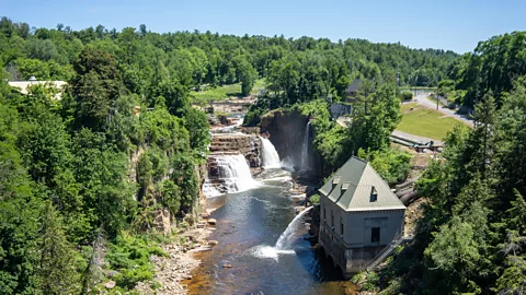 Sebastian Modak Ausable Chasm is known as the "Grand Canyon of the Adirondacks" (Credit: Sebastian Modak)
