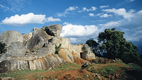 DeAgostini/Getty Images Zimbabwe's Matobo Hills region is home to granite rock formations and a thriving population of Southern ground hornbills (Credit: DeAgostini/Getty Images)