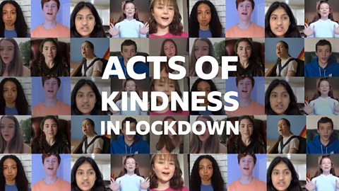 Acts of kindness during lockdown