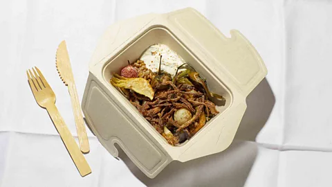 Naturaliste Braised spring vegetables with sumac, einkorn and mint from the Paris takeaway and delivery restaurant Naturaliste (Credit: Naturaliste)