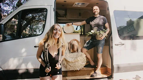 Overlanding Sophia A much-posted hashtag on social media is #vanlife, bringing together content by so-called "new nomads" (Credit: Overlanding Sophia)